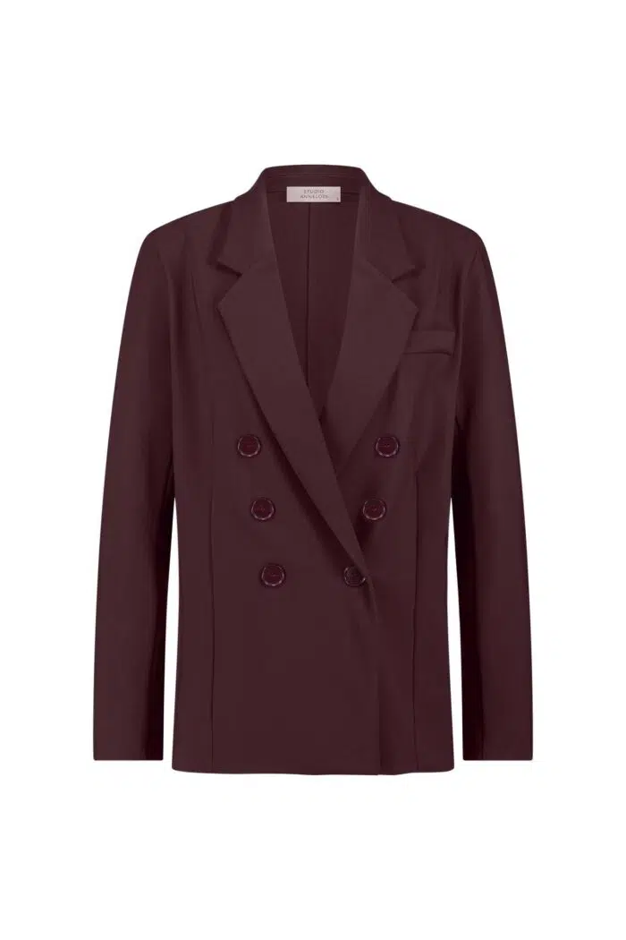 Violet bonded blazer