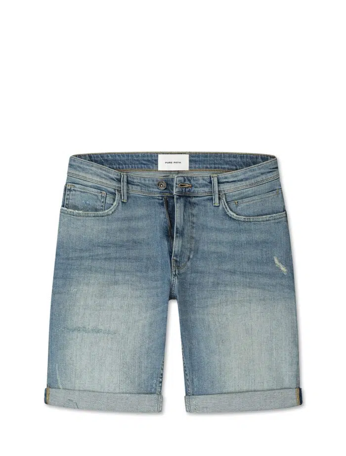 The Miles Slim fit denim short