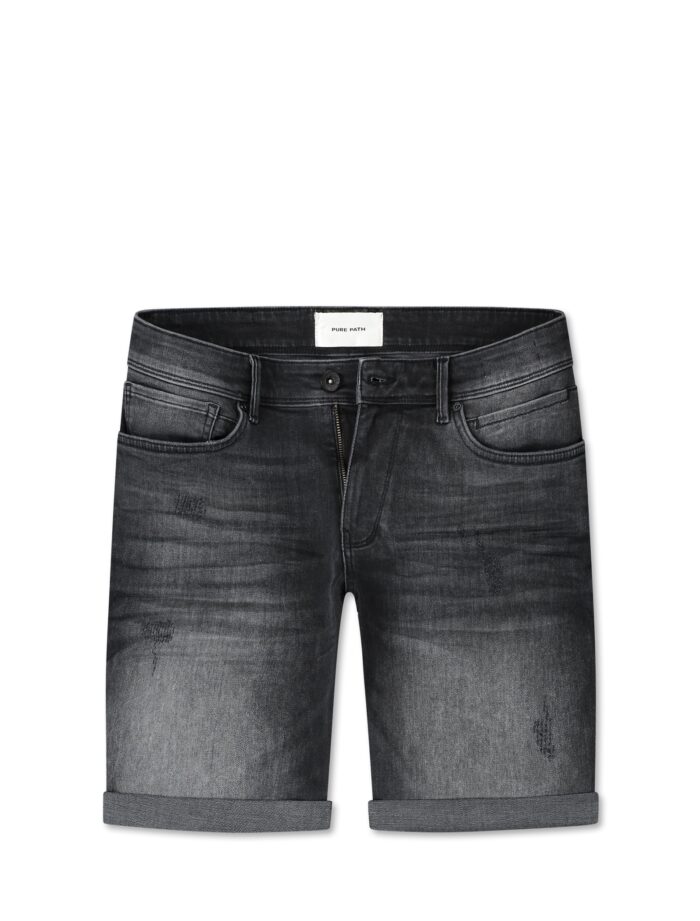 The Steve skinny fit denim short