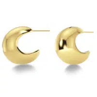 BOLD CREOLES L GOLD