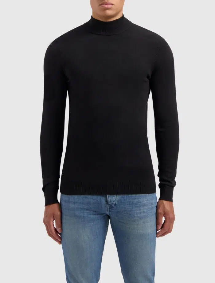 Essential Knitwear Mockneck Sweater - Afbeelding 4