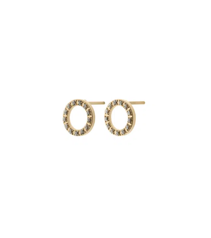 GLOW STUDS MINI GOLD