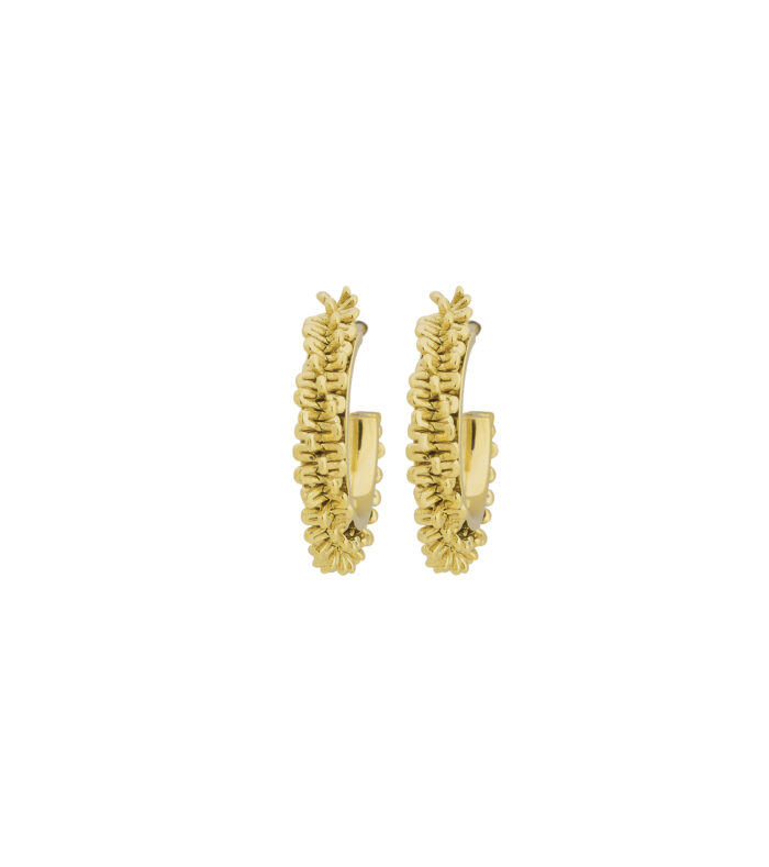 TINSEL CREOLES GOLD