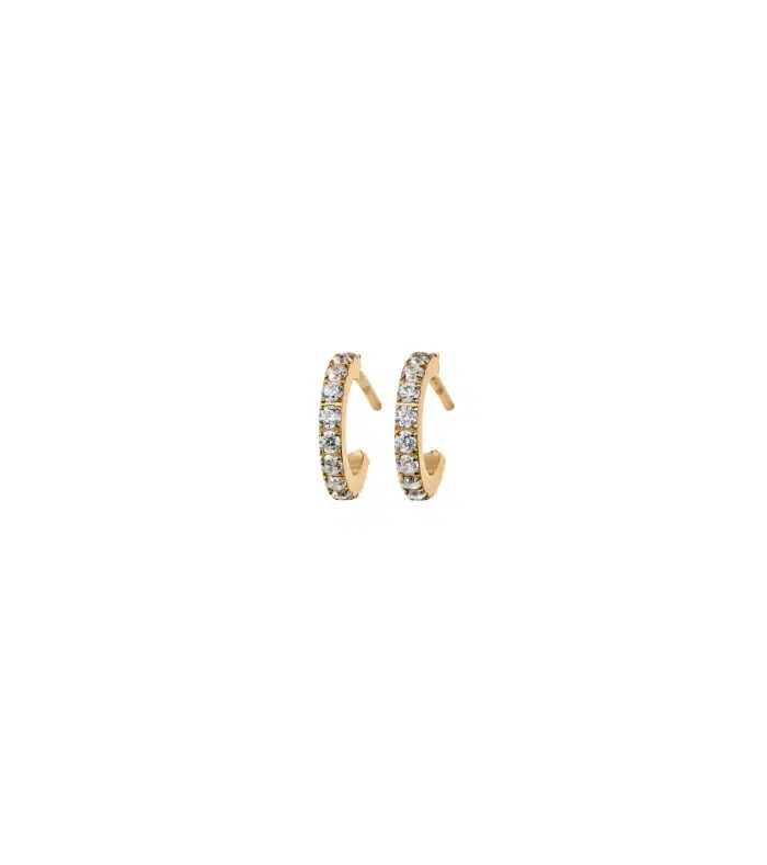 GLOW EARRINGS MINI GOLD