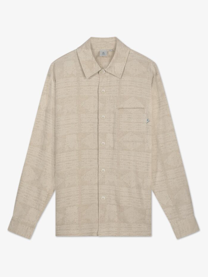 LEAF JACQUARD SHIRT