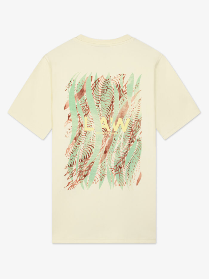 AQUA FLOW ARTWORK TEE