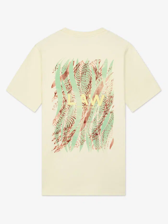 AQUA FLOW ARTWORK TEE