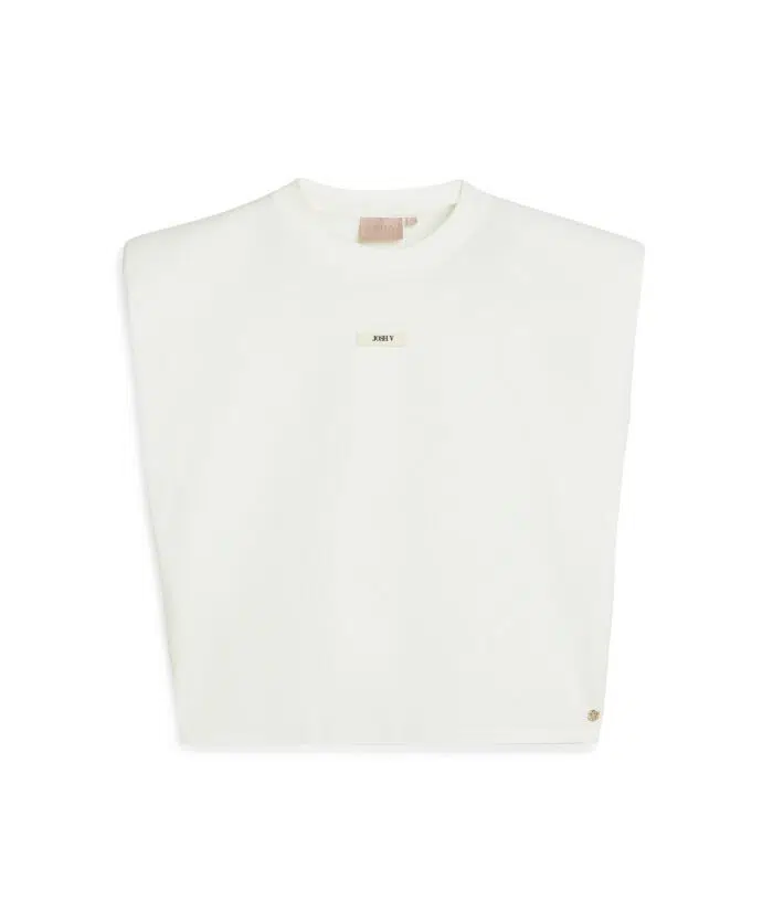 SUE T-shirt with shoulder padding - Afbeelding 5