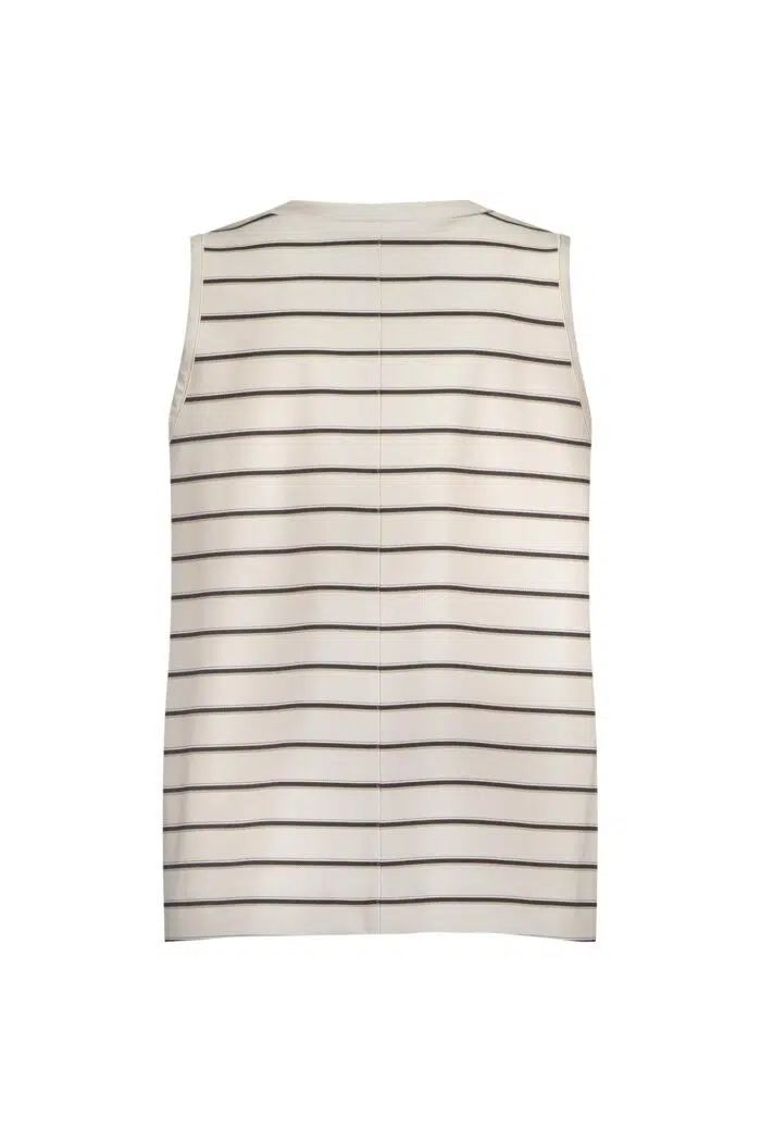 Ebony vneck top - Afbeelding 3