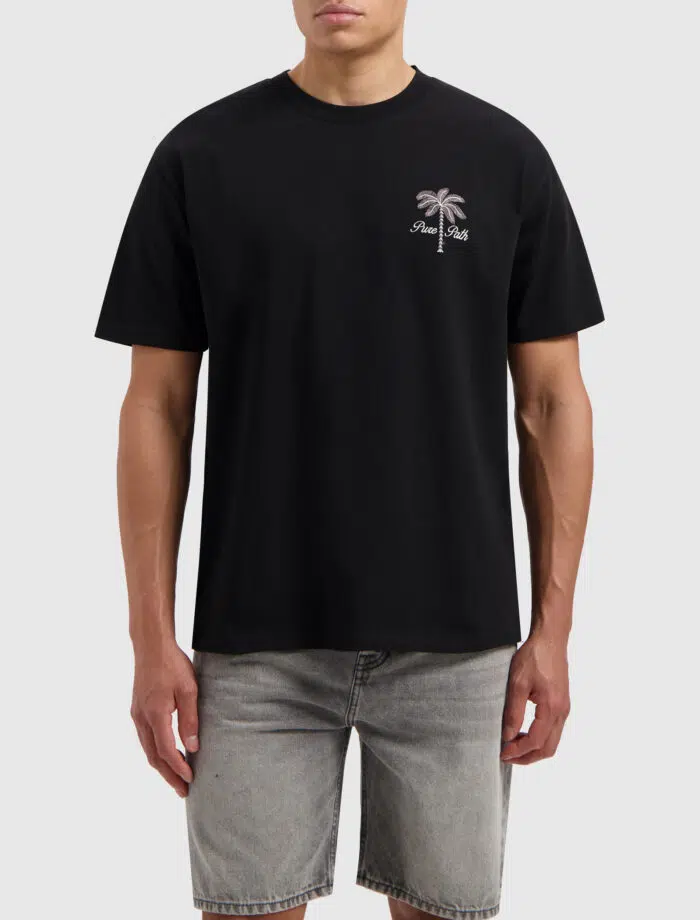 Stitched Paradise T-shirt - Afbeelding 4