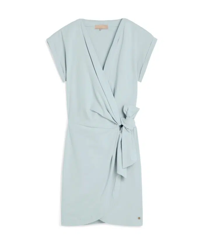 DYA regular fit wrap dress - Afbeelding 4