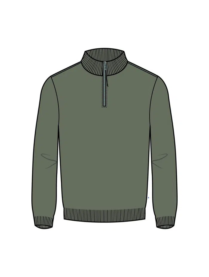 LAMAR HALF ZIP