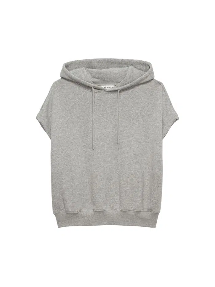 Sleeveless sweater with hoodie - Afbeelding 5