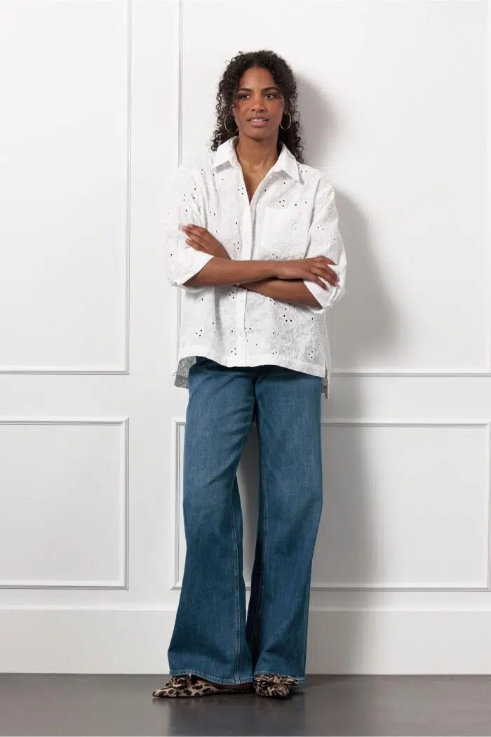 Jitte broderie blouse - Afbeelding 3