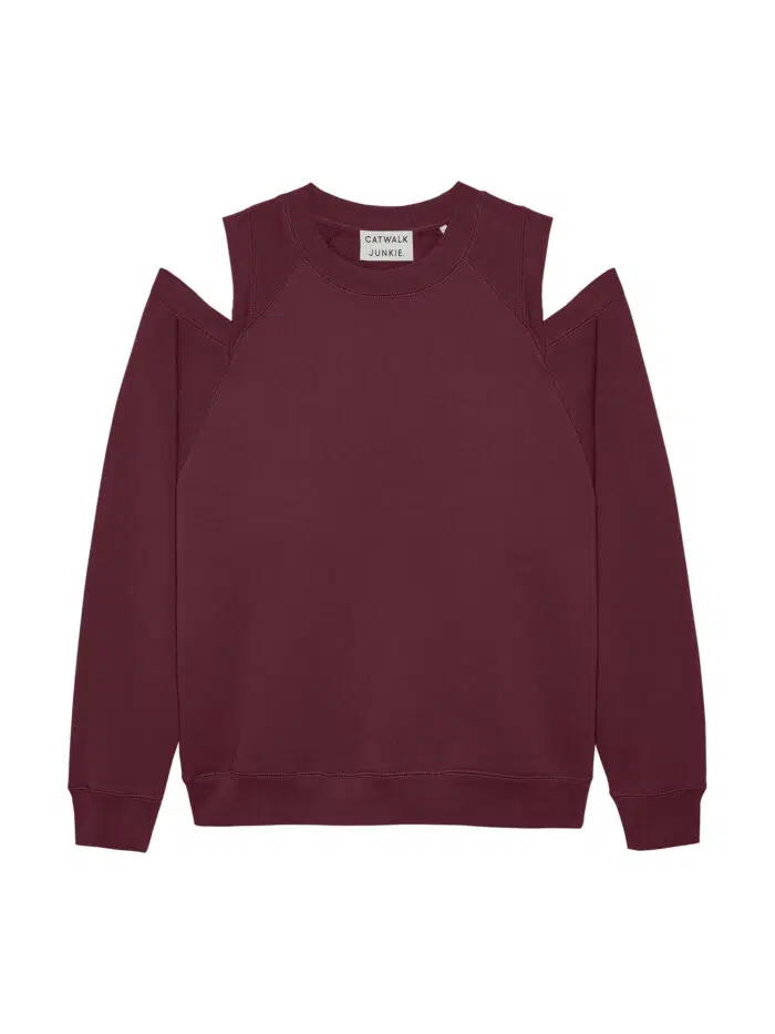 Sweater with cut out