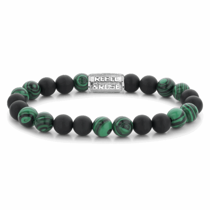 Matt Malachite Twist - 8mm L