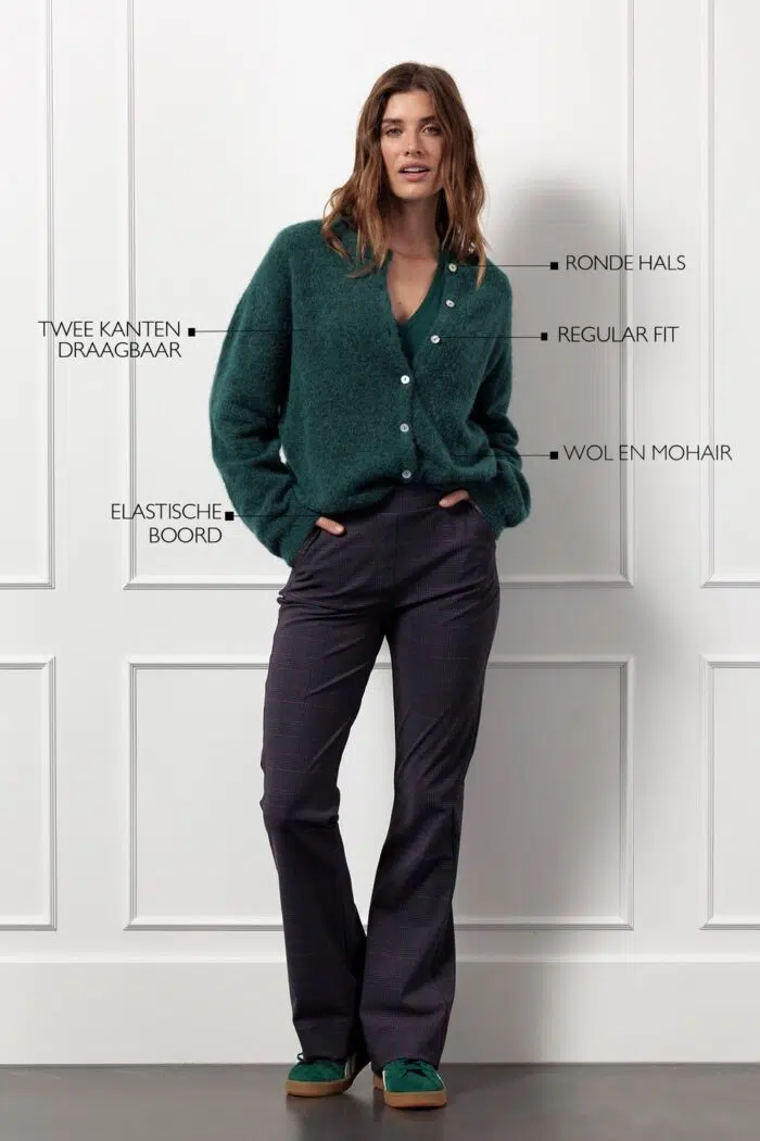 Bibi mohair cardigan - Afbeelding 3