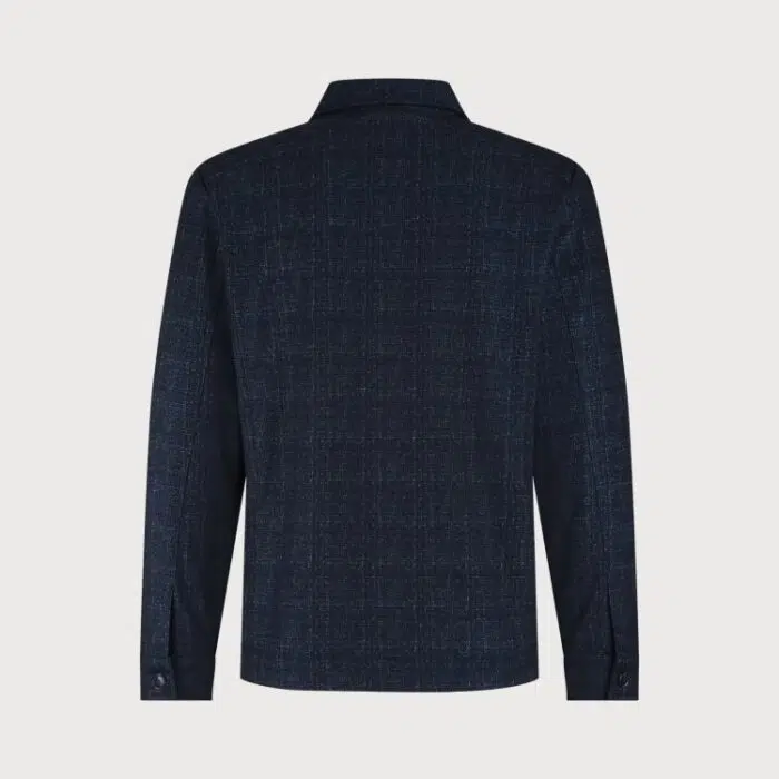 Overshirt blauw geruit - Afbeelding 3